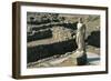 Statue of Asclepius, Ampurias, Greek City Founded in the 6th Century BC, Catalonia, Spain-null-Framed Giclee Print