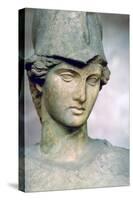 Statue of Athena a la Ciste (Athena with a helmet). Artist: Cephisodotus-Cephisodotus-Stretched Canvas