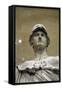 Statue of Athena, Goddess of Wisdom and Just War, and Patroness of Crafts, 2nd Century-null-Framed Stretched Canvas