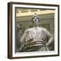 Statue of Athena, Goddess of Wisdom and Just War, and Patroness of Crafts, 2nd Century-null-Framed Photographic Print