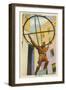 Statue of Atlas, New York City-null-Framed Art Print