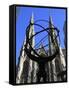 Statue of Atlas, Rockefeller Center, St. Patrick's Cathedral, Manhattan, New York City-null-Framed Stretched Canvas