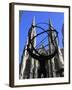 Statue of Atlas, Rockefeller Center, St. Patrick's Cathedral, Manhattan, New York City-null-Framed Photographic Print