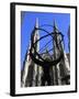 Statue of Atlas, Rockefeller Center, St. Patrick's Cathedral, Manhattan, New York City-null-Framed Photographic Print