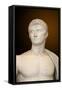 Statue of Augustus as Jupiter, First Half of 1st Century Bc-null-Framed Stretched Canvas
