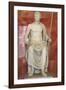 Statue of Augustus as Jupiter, First Half of 1st Century Bc-null-Framed Photographic Print