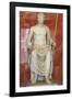 Statue of Augustus as Jupiter, First Half of 1st Century Bc-null-Framed Photographic Print