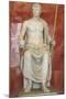 Statue of Augustus as Jupiter, First Half of 1st Century Bc-null-Mounted Photographic Print