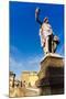 Statue of Autumn, Ponte Santa Trinita, Florence (Firenze), Tuscany, Italy, Europe-Nico Tondini-Mounted Photographic Print