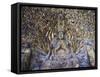 Statue of Avalokitesvara with One Thousand Arms, Dazu Buddhist Rock Sculptures, China-Kober Christian-Framed Stretched Canvas