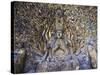 Statue of Avalokitesvara with One Thousand Arms, Dazu Buddhist Rock Sculptures, China-Kober Christian-Stretched Canvas