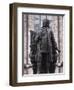 Statue of Bach, Leipzig, Saxony, Germany, Europe-Michael Snell-Framed Photographic Print