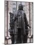 Statue of Bach, Leipzig, Saxony, Germany, Europe-Michael Snell-Mounted Photographic Print