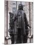 Statue of Bach, Leipzig, Saxony, Germany, Europe-Michael Snell-Mounted Photographic Print