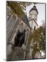 Statue of Bach, Thomaskirche, Leipzig, Saxony, Germany, Europe-Michael Snell-Mounted Photographic Print