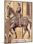 Statue of Bartolommeo Colleoni-null-Mounted Giclee Print