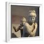 Statue of Bathing Aphrodite and Eros-null-Framed Photographic Print