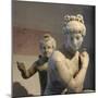 Statue of Bathing Aphrodite and Eros-null-Mounted Photographic Print