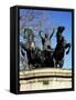 Statue of Boadicea (Boudicca), Westminster, London, England, United Kingdom-Ethel Davies-Framed Stretched Canvas