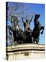 Statue of Boadicea (Boudicca), Westminster, London, England, United Kingdom-Ethel Davies-Stretched Canvas