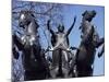 Statue of Boadicea, Westminster, London, England, United Kingdom-Walter Rawlings-Mounted Photographic Print