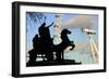 Statue of Boudicca, the London Eye, London-Peter Thompson-Framed Photographic Print