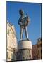 Statue of Boy with Fish, Old Town, Rovinj, Croatia, Europe-Richard Maschmeyer-Mounted Photographic Print