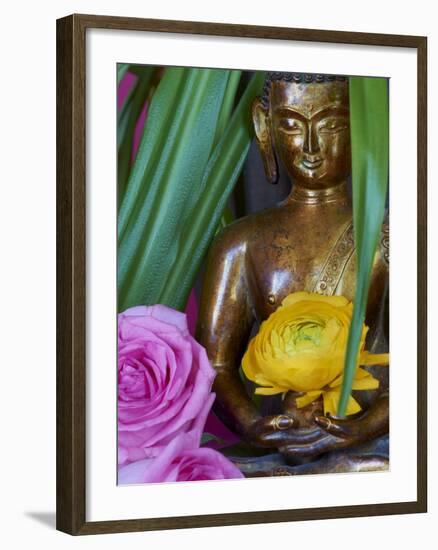 Statue of Buddha, Bangkok, Thailand, Southeast Asia, Asia-null-Framed Photographic Print