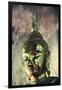 Statue of Buddha, Wat Chumphon Nikayaram Royal Temple, Bangkok, Thailand, 17th Century, Face Detail-null-Framed Giclee Print