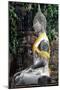 Statue of Buddha, Wat Mahathat, Ayutthaya (Unesco World Heritage List, 1991), Bangkok, Thailand-null-Mounted Giclee Print