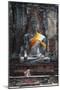 Statue of Buddha, Wat Mahathat, Ayutthaya (Unesco World Heritage List, 1991), Bangkok, Thailand-null-Mounted Premium Giclee Print