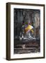 Statue of Buddha, Wat Mahathat, Ayutthaya (Unesco World Heritage List, 1991), Bangkok, Thailand-null-Framed Giclee Print