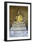 Statue of Buddha, Wat Pho, Bangkok, Thailand, 19th Century-null-Framed Premium Giclee Print