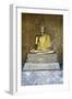 Statue of Buddha, Wat Pho, Bangkok, Thailand, 19th Century-null-Framed Premium Giclee Print