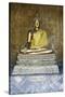 Statue of Buddha, Wat Pho, Bangkok, Thailand, 19th Century-null-Stretched Canvas