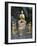 Statue of Buddha with Kneeling Faithful-null-Framed Giclee Print