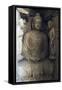 Statue of Buddha-null-Framed Stretched Canvas