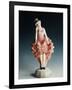 Statue of Can-Can Dancer Wearing Top Hat-null-Framed Giclee Print