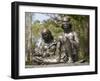 Statue of Carruas Indians, Montevideo, Uruguay, South America-Robert Harding-Framed Photographic Print