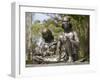 Statue of Carruas Indians, Montevideo, Uruguay, South America-Robert Harding-Framed Photographic Print