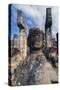 Statue of Chac-Mool, Chichen Itza-null-Stretched Canvas