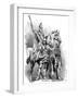 Statue of Charlemagne, King of the Franks and Holy Roman Emperor, 1882-1884-E Bocourt-Framed Giclee Print