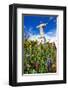 Statue of Christ at Ponta do Garajau near Canico, Madeira Island, Portugal-null-Framed Art Print