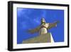 Statue of Christ, Cristo Rei, Lisbon, Portugal, South West Europe-Neil Farrin-Framed Photographic Print