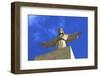 Statue of Christ, Cristo Rei, Lisbon, Portugal, South West Europe-Neil Farrin-Framed Photographic Print