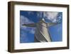 Statue of Christ of the Ozarks, Eureka Springs, Arkansas, USA-Walter Bibikow-Framed Photographic Print