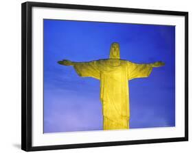 Statue of Christ, Rio de Janeiro, Brazil-Gavin Hellier-Framed Photographic Print
