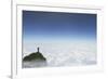 Statue of Christ the Redeemer Above the Clouds, Corcovado, Rio De Janeiro, Brazil, South America-Angelo Cavalli-Framed Photographic Print