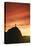 Statue of Christ the Redeemer at Sunset, Corcovado, Rio De Janeiro, Brazil, South America-Angelo-Stretched Canvas