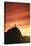Statue of Christ the Redeemer at Sunset, Corcovado, Rio De Janeiro, Brazil, South America-Angelo-Stretched Canvas